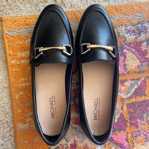 Michael Shannon horsebit loafers